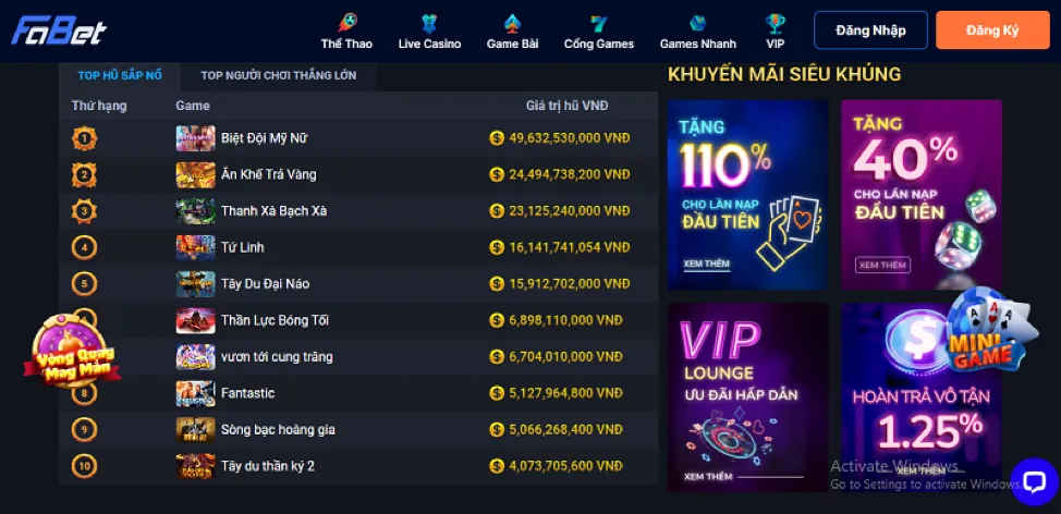 Cá cược thể thao km3888b casino